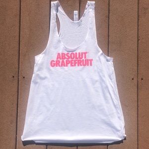 Absolut Grapefruit Vodka Tank